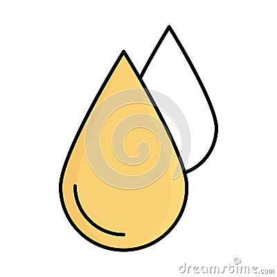 Aqua Outline with Fill Color Vector icon which can easily modify or edit Vector Illustration