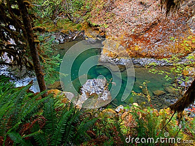 Aqua Waters Stock Photo