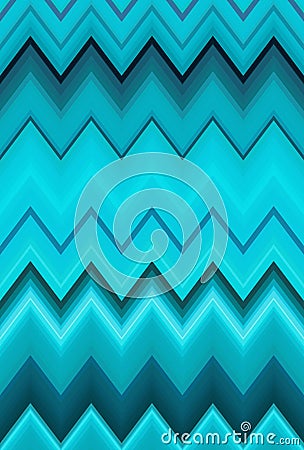 Aquamarine chevron zigzag turquoise pattern. texture cyan Stock Photo