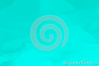 Aquamarine turquoise gradient abstract background, blurred waves Stock Photo