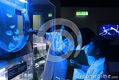 Aquaria KLCC Editorial Stock Photo