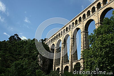 Aqueduct Stock Photo