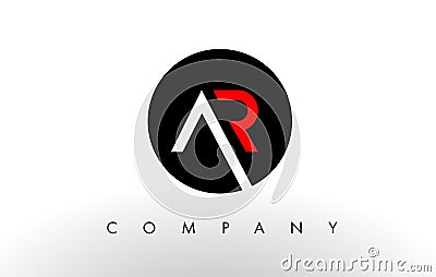 AR Logo. Letter Design Vector. Vector Illustration