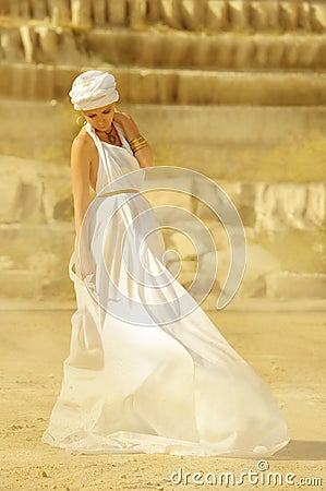 Arab girl Stock Photo