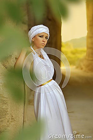 Arab girl Stock Photo