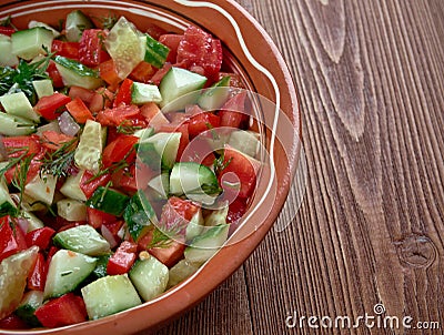 Arab salad Stock Photo