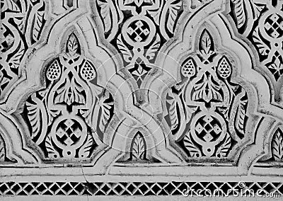 Arabesque in Morocco Stock Photo