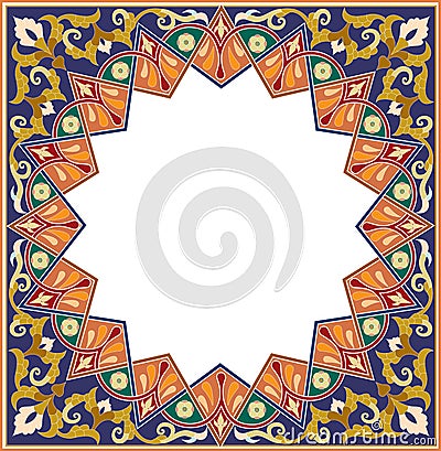 Arabesque pattern Vector Illustration