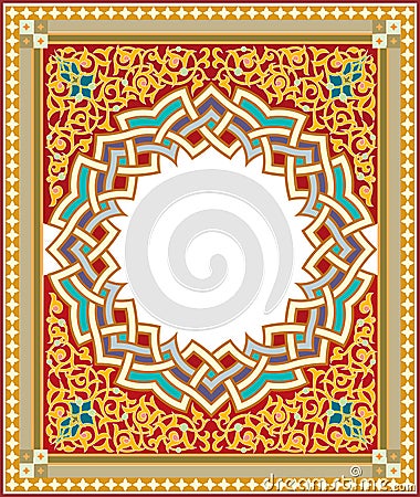 Arabesque pattern Vector Illustration