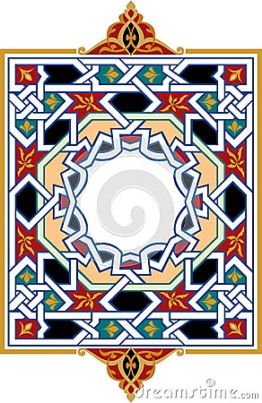 Arabesque pattern Vector Illustration