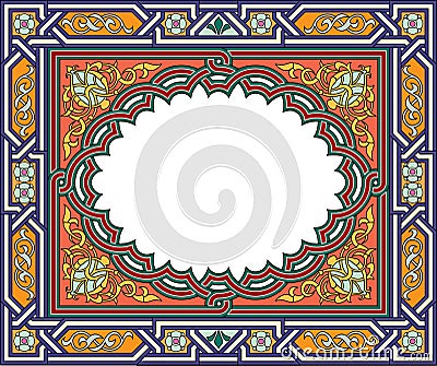 Arabesque pattern Vector Illustration