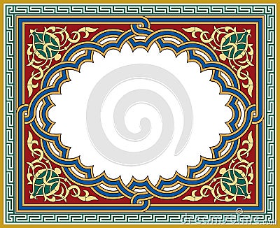 Arabesque pattern Vector Illustration