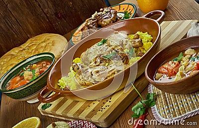 Arabian cuisine Stock Photo