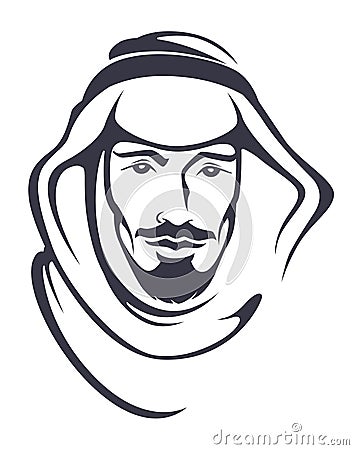 Arabian man Vector Illustration