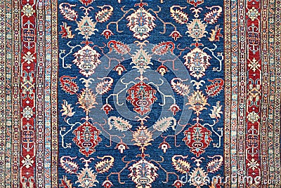 Arabic carpet texture background Stock Photo