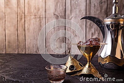 Arabic Coffee theme Stock Photo