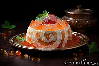 kanafeh, arabic sweet Stock Photo