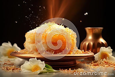 kanafeh, arabic sweet Stock Photo