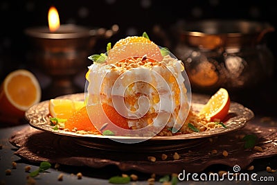 kanafeh, arabic sweet Stock Photo