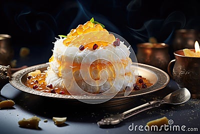 kanafeh, arabic sweet Stock Photo