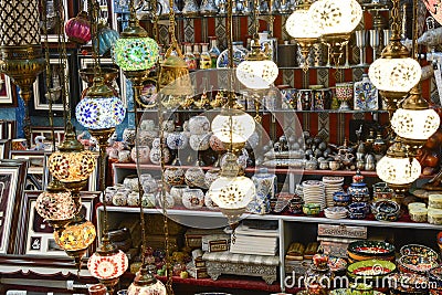 Arabic lamps Stock Photo