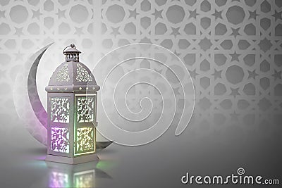 Arabic lantern, Ramadan kareem backgrounds Stock Photo