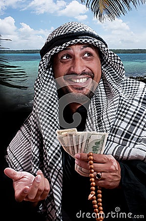 Arabic man Stock Photo