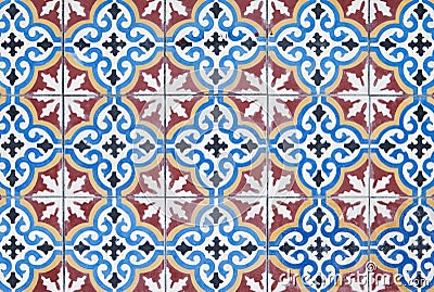 Arabic mosaic Stock Photo