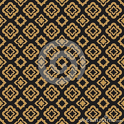 Arabic oriental abstract seamless pattern for Ramadan Kareem Stock Photo