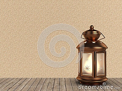 Arabic Ramadan Lantern Stock Photo