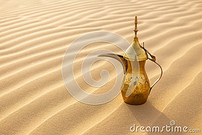 Arabic tea pot Stock Photo