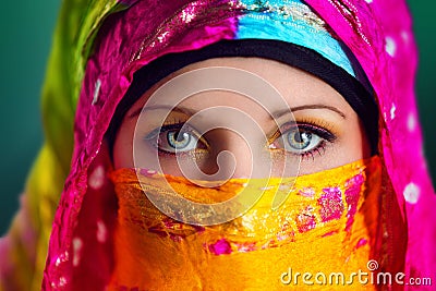 Arabic woman Stock Photo