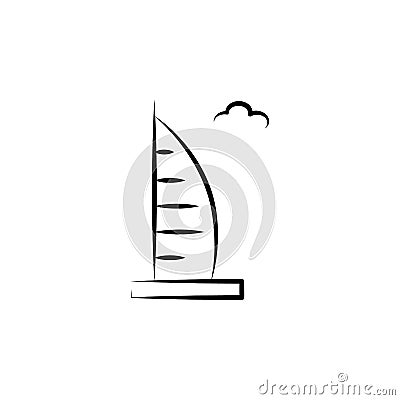 Arabs icon. Element of anti aging icon for mobile concept and web apps. Doodle style Arabs icon can be used for web and mobile Stock Photo