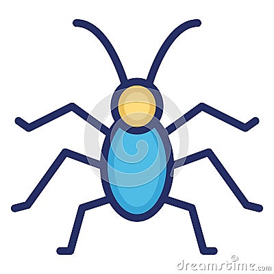 Arachnid Isolated Vector icon which can easily modify or edit Vector Illustration