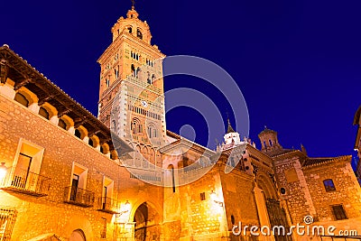 Aragon Teruel Cathedral Santa Maria Unesco heritage Spain Stock Photo