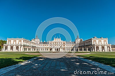 Aranjuez Palace Faï¿½ade Stock Photo