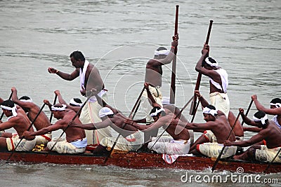 Aranmula Boat race Editorial Stock Photo