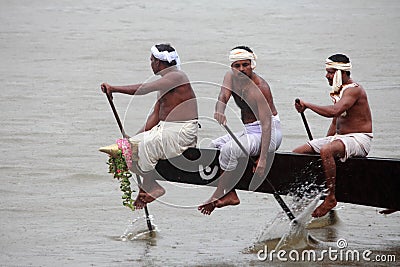 Aranmula Boat race Editorial Stock Photo
