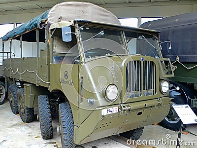 Military truck Saurer 8M - 1943 Editorial Stock Photo