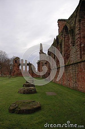 Arbroath Abbey Stock Photo