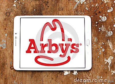 Arbys fast food logo Editorial Stock Photo