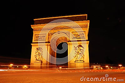 Arc de triomphe Stock Photo