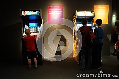 Arcade Classics Exhibition 15 Editorial Stock Photo