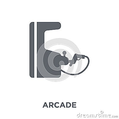 Arcade icon from Entertainment collection. Vector Illustration