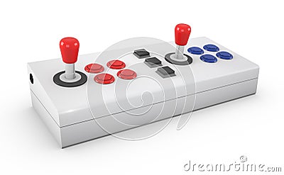 Arcade Joystick Stock Photo