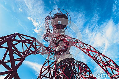 ArcelorMittal Orbit in London Editorial Stock Photo