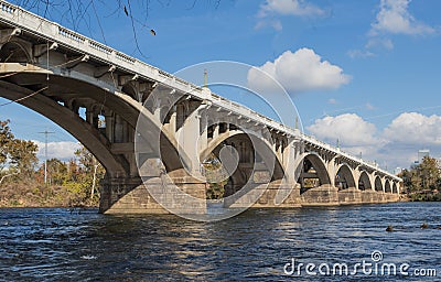 Arch Bridge Stock Photo