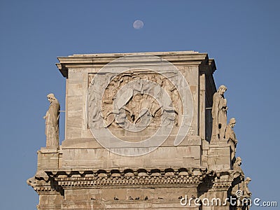 Arch of Constantine, Rome, Italy Stock Photo