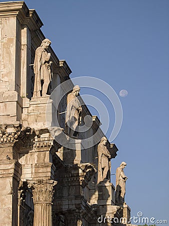 Arch of Constantine, Rome, Italy Stock Photo