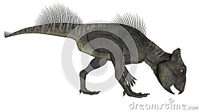 Archaeoceratops dinosaur - 3D render Stock Photo